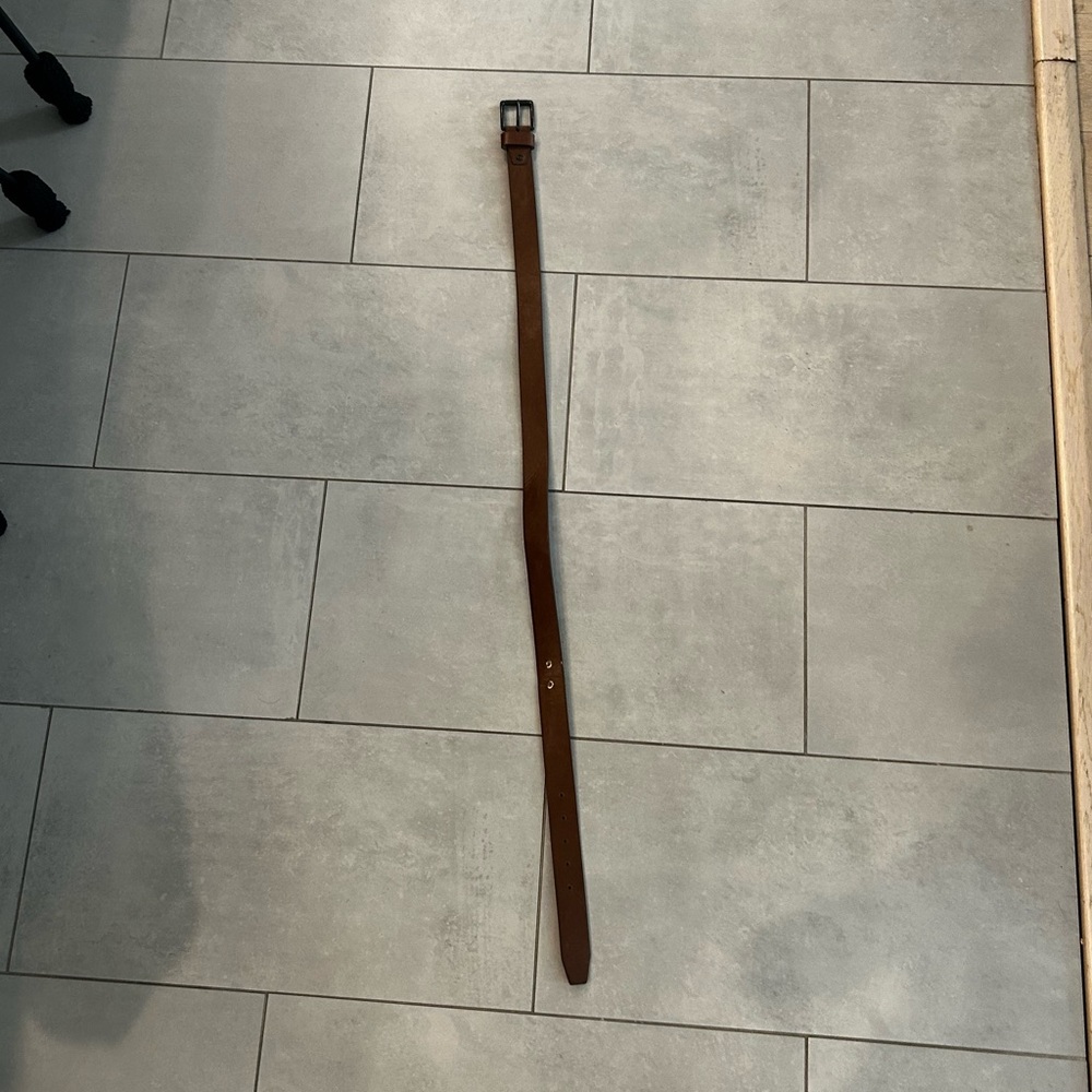 Brown Leather Belt